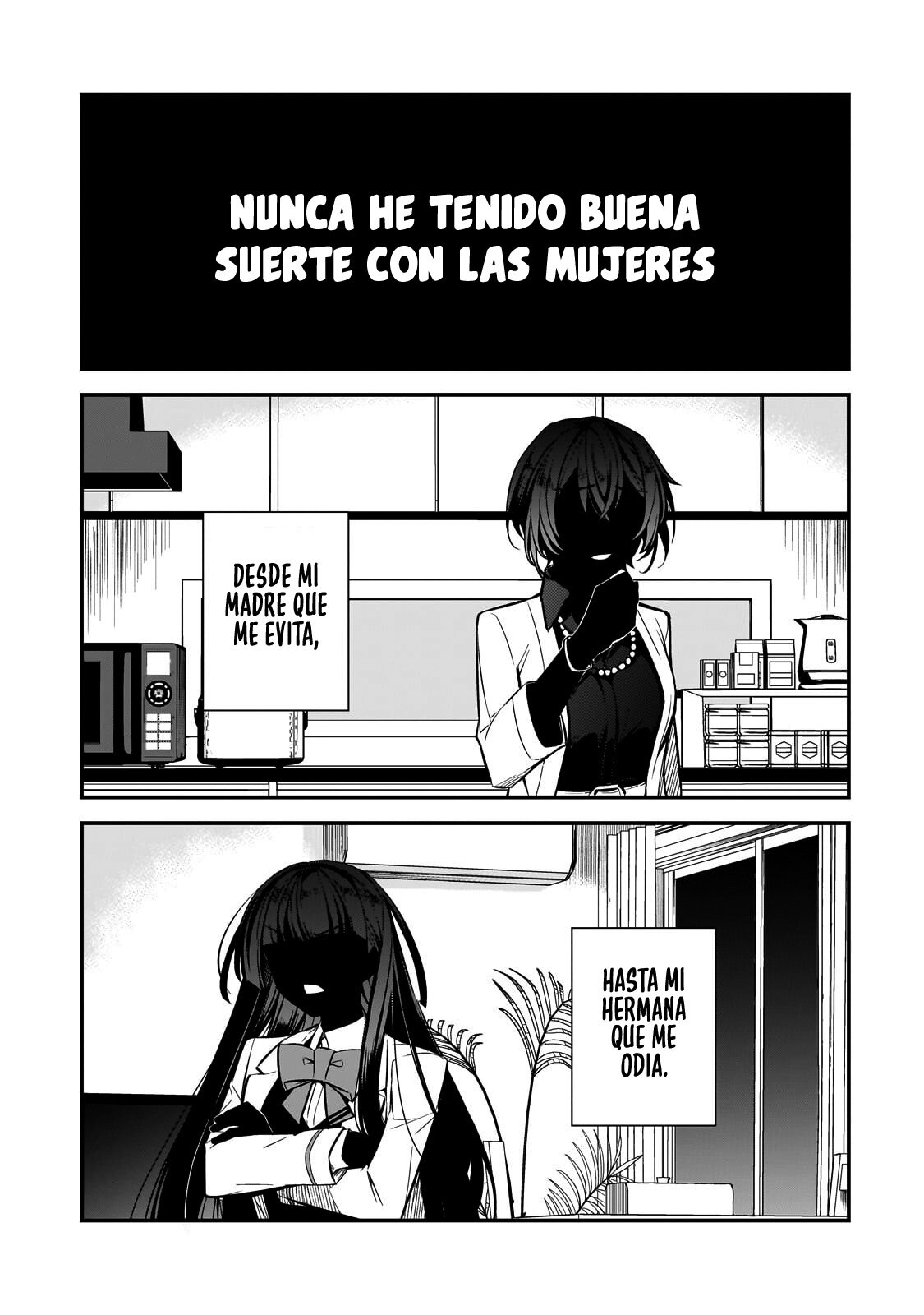 Las chicas que me traumatizaron me están mirando, pero desafortunadamente es demasiado tarde. Capitulo 2: Tengo dificultad para tratar con las mujeres. página 3