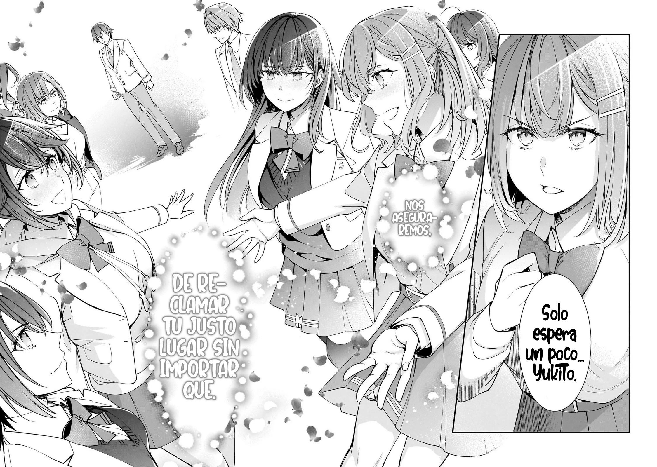 Las chicas que me traumatizaron me están mirando, pero desafortunadamente es demasiado tarde. Capitulo 24.3 página 4