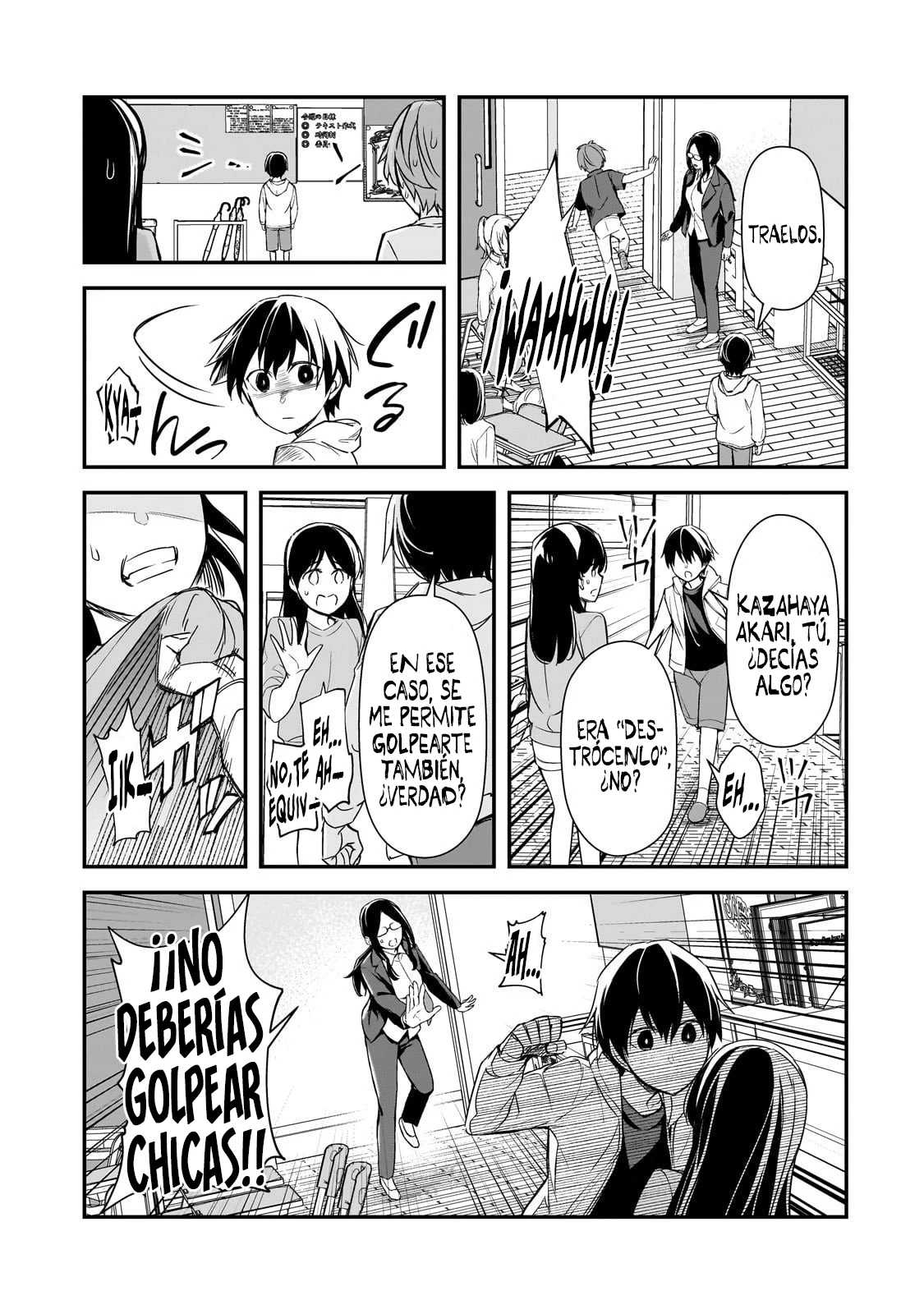 Las chicas que me traumatizaron me están mirando, pero desafortunadamente es demasiado tarde. Capitulo 26.1 página 10