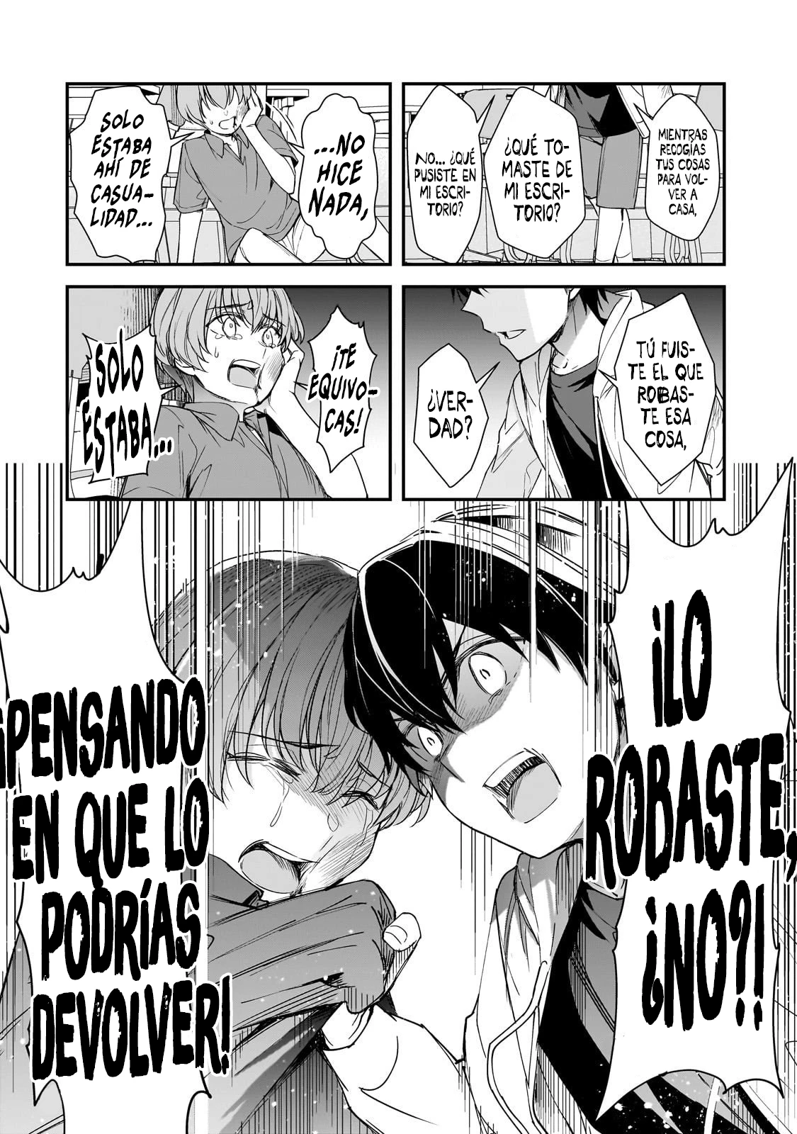 Las chicas que me traumatizaron me están mirando, pero desafortunadamente es demasiado tarde. Capitulo 26.2 página 8