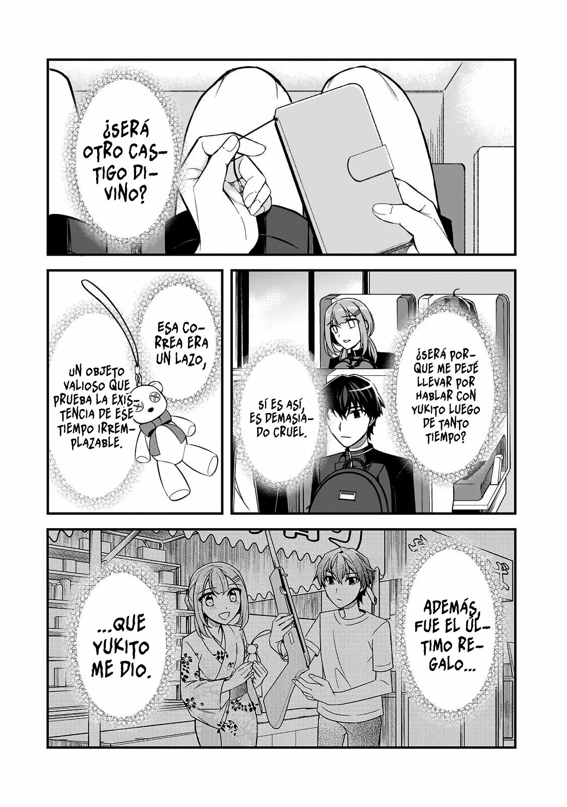 Las chicas que me traumatizaron me están mirando, pero desafortunadamente es demasiado tarde. Capitulo 3.3: Excursión de aprendizaje parte 3 página 11