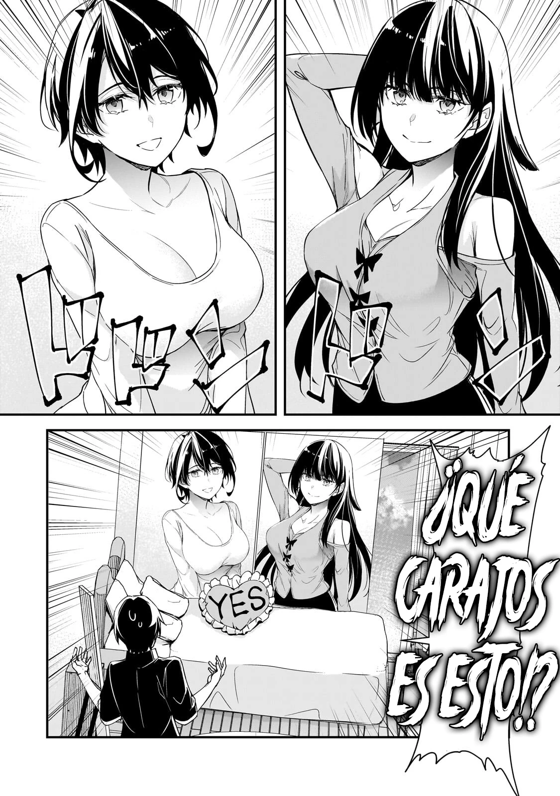 Las chicas que me traumatizaron me están mirando, pero desafortunadamente es demasiado tarde. Capitulo 30.1 página 3