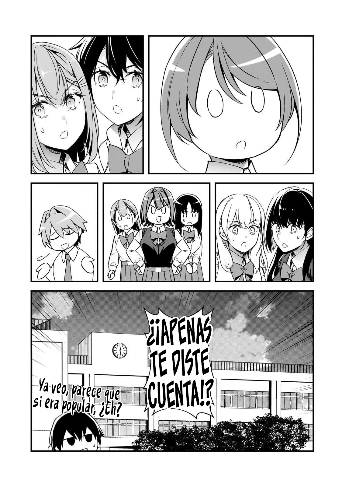 Las chicas que me traumatizaron me están mirando, pero desafortunadamente es demasiado tarde. Capitulo 30.2 página 7