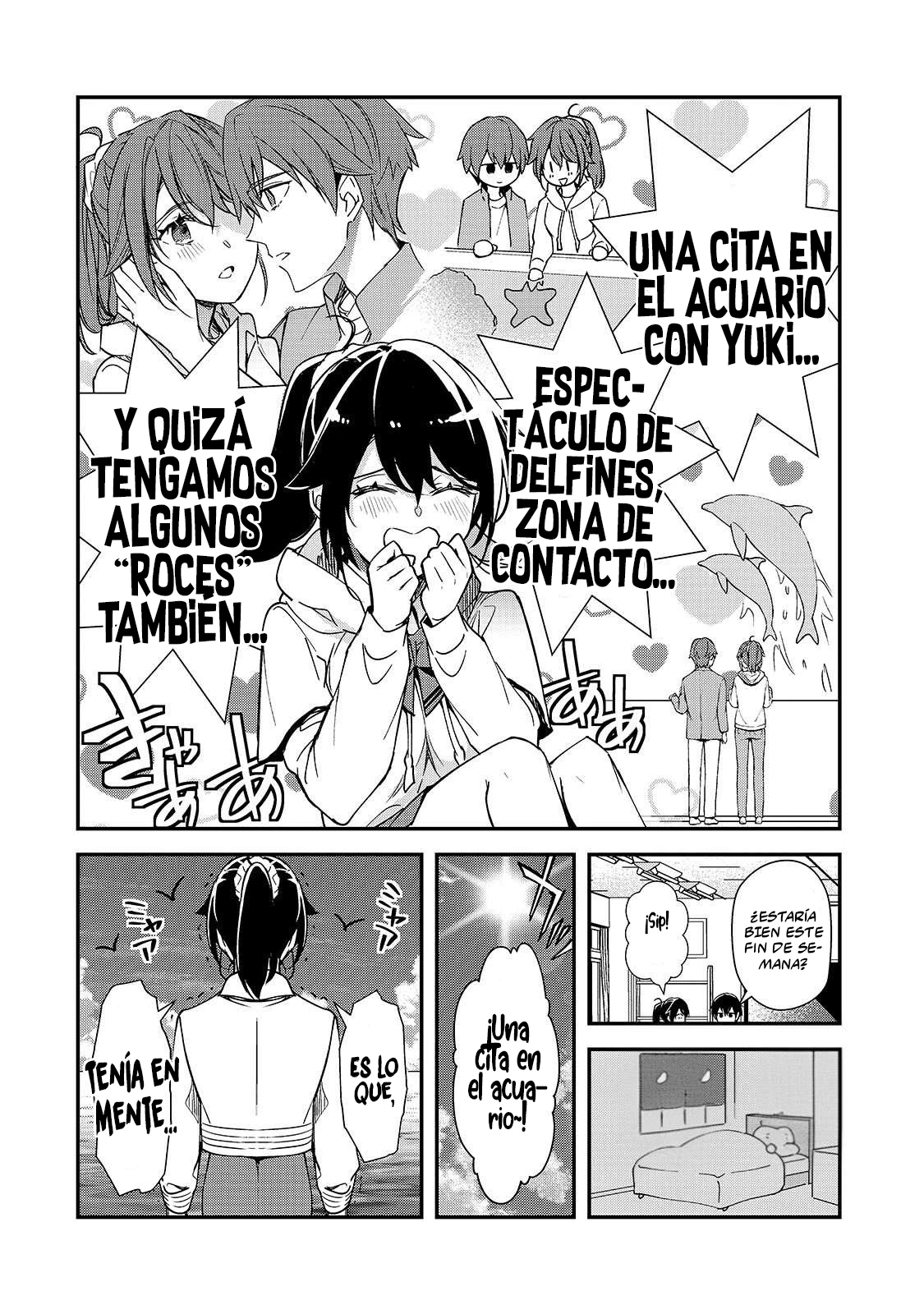 Las chicas que me traumatizaron me están mirando, pero desafortunadamente es demasiado tarde. Capitulo 31.1 página 3