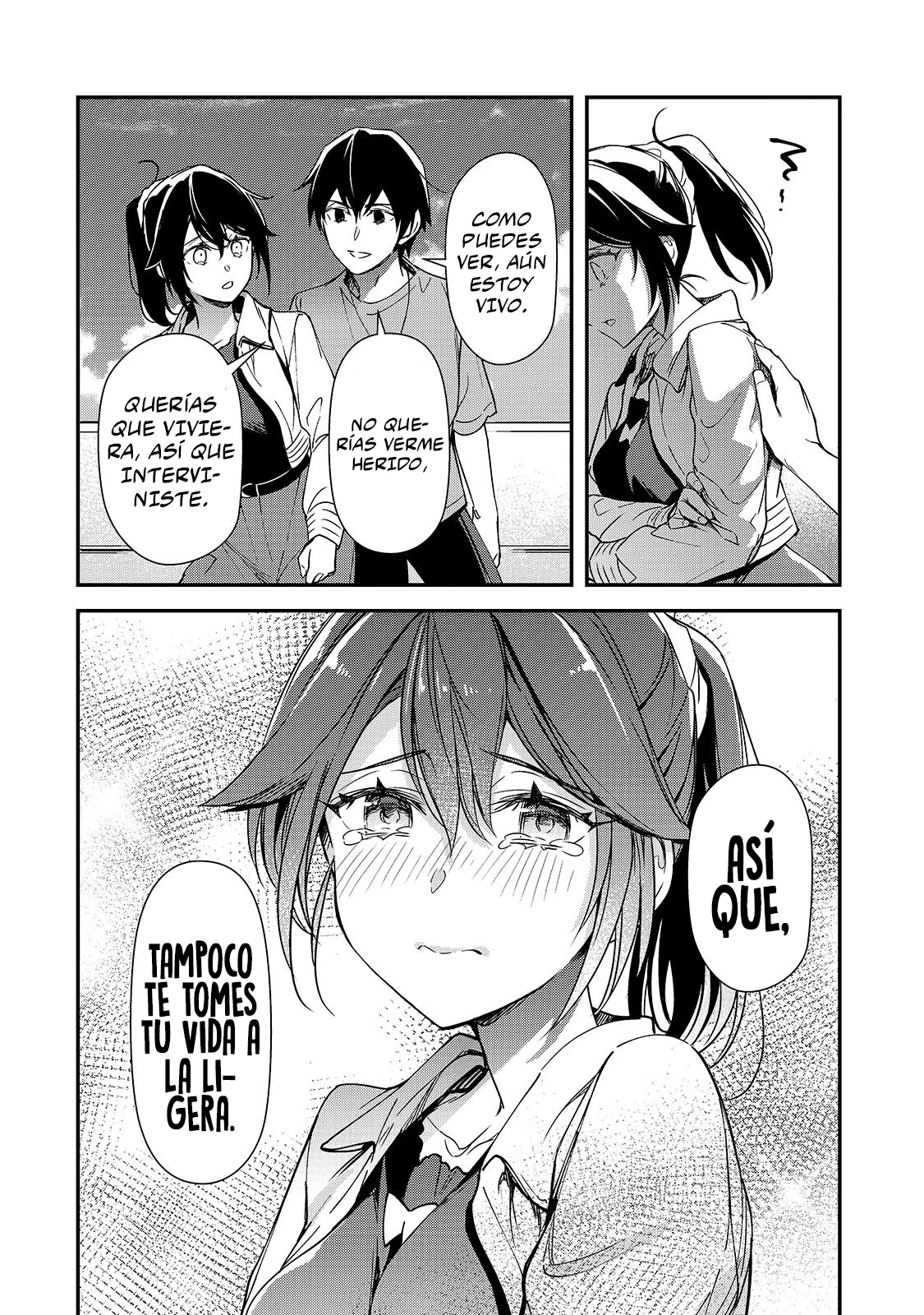 Las chicas que me traumatizaron me están mirando, pero desafortunadamente es demasiado tarde. Capitulo 31.1 página 9