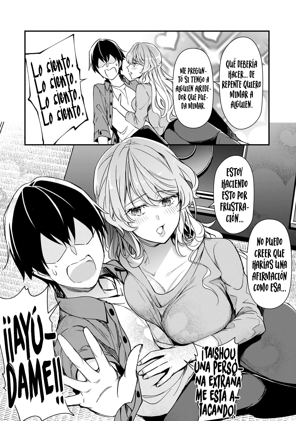 Las chicas que me traumatizaron me están mirando, pero desafortunadamente es demasiado tarde. Capitulo 31.2 página 6