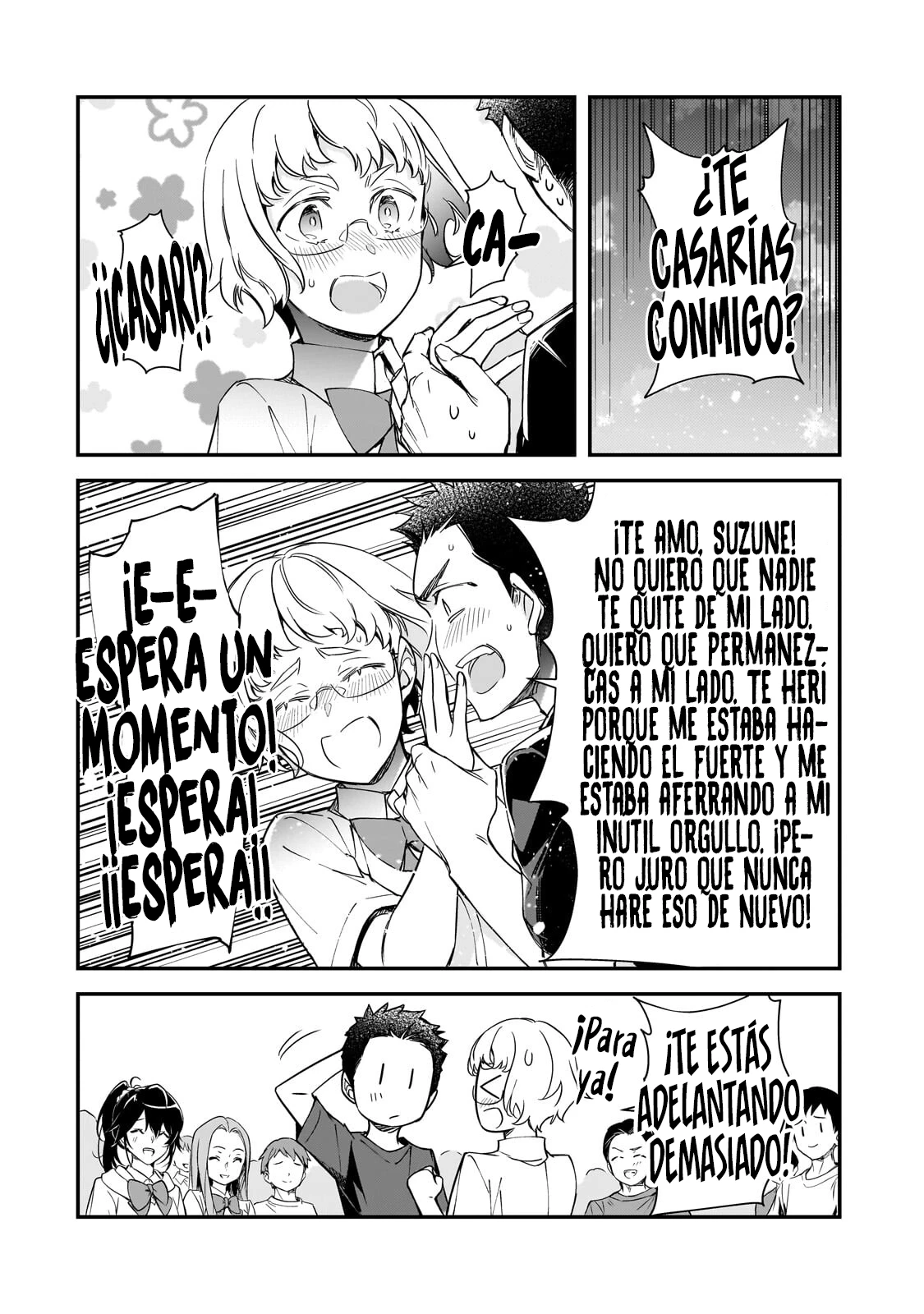 Las chicas que me traumatizaron me están mirando, pero desafortunadamente es demasiado tarde. Capitulo 33.3 página 8