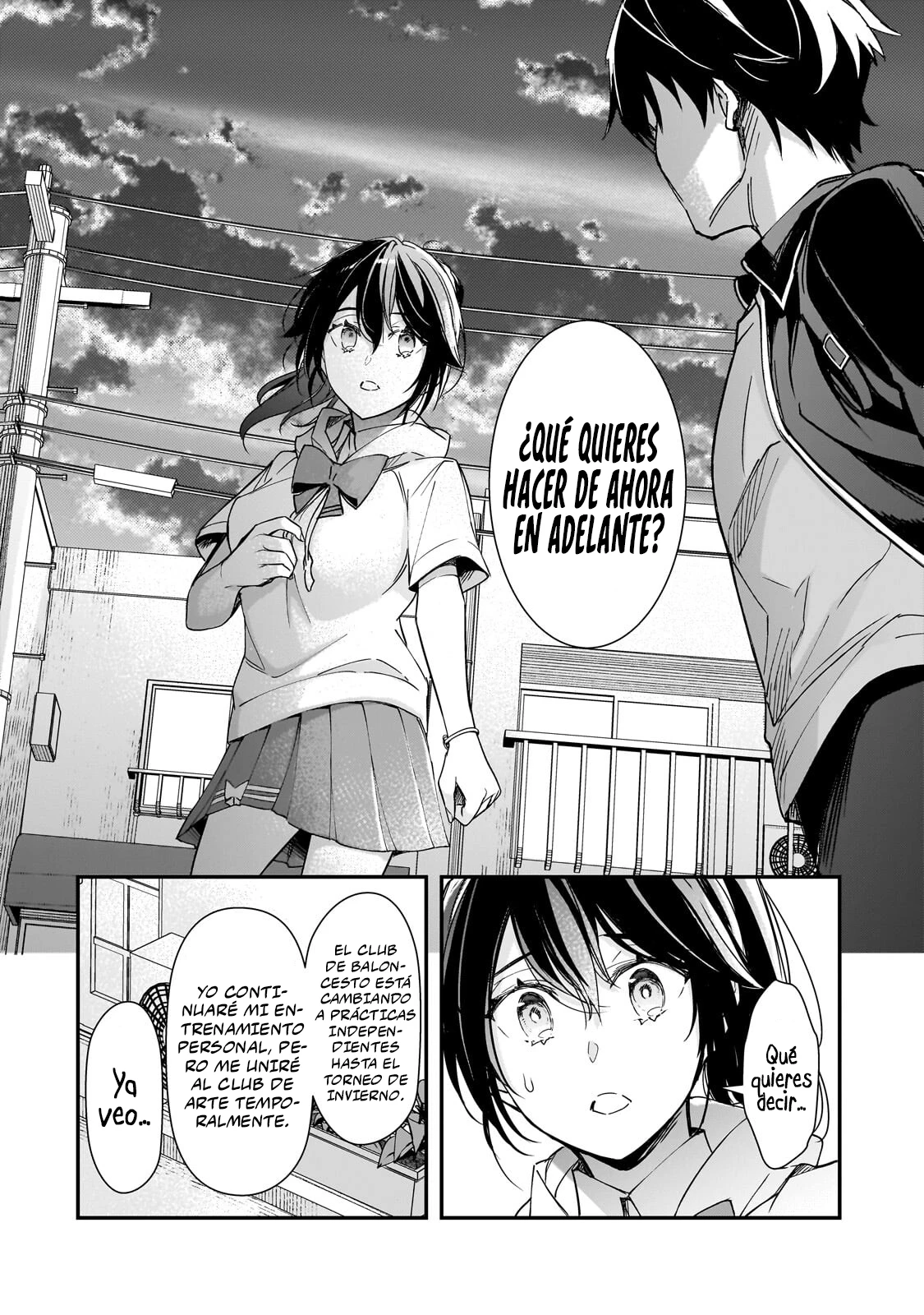 Las chicas que me traumatizaron me están mirando, pero desafortunadamente es demasiado tarde. Capitulo 33.4 página 5