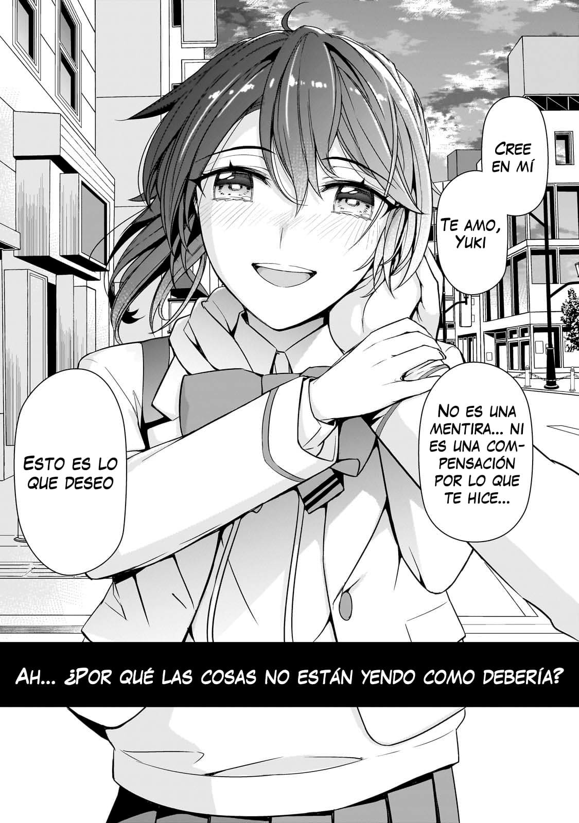 Las chicas que me traumatizaron me están mirando, pero desafortunadamente es demasiado tarde. Capitulo 7.2 página 9