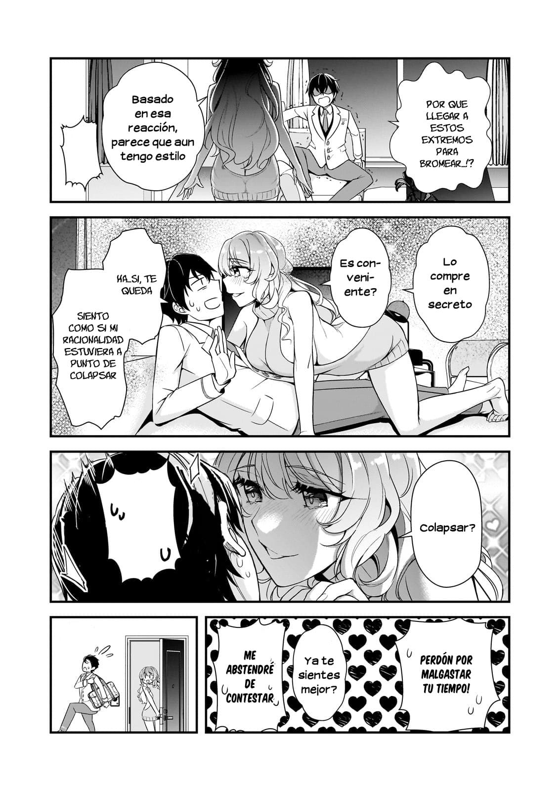 Las chicas que me traumatizaron me están mirando, pero desafortunadamente es demasiado tarde. Capitulo 7.3 página 8