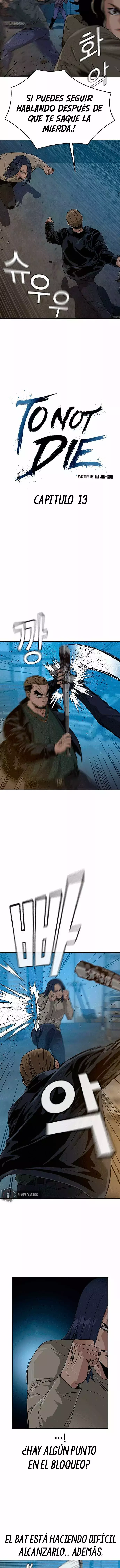 To Not Die Capitulo 13 página 3