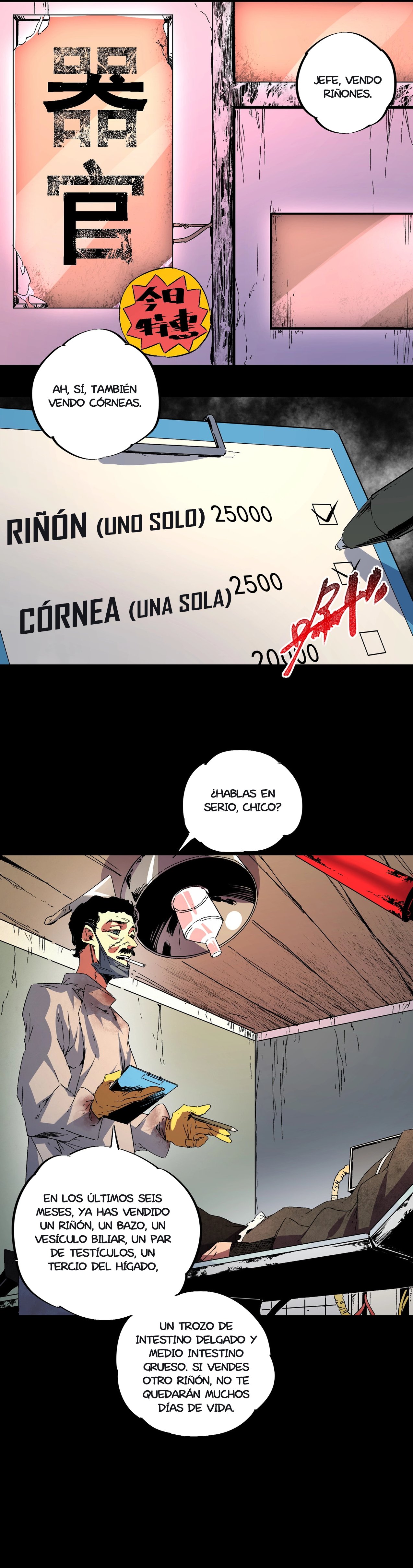 Inmortal Como un Hechicero Prohibido Capitulo 1.1 página 3
