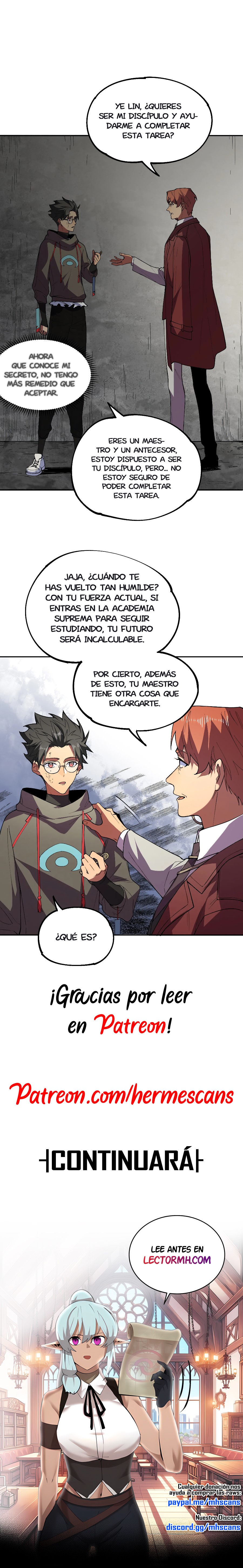 Inmortal Como un Hechicero Prohibido Capitulo 11.2 página 10