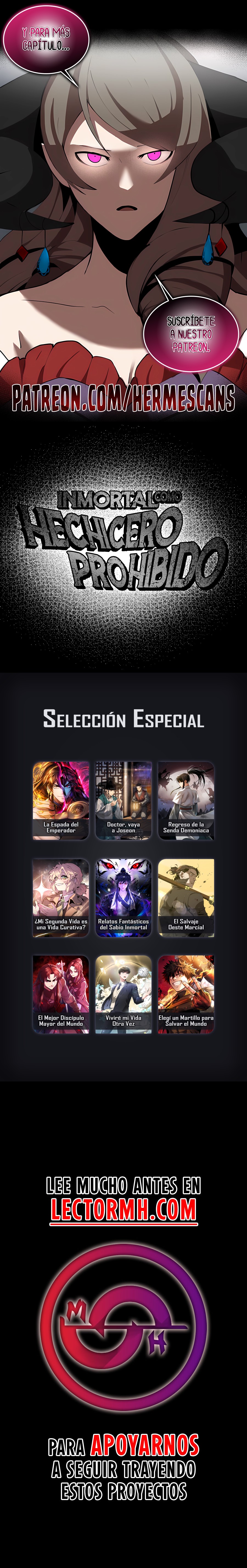 Inmortal Como un Hechicero Prohibido Capitulo 11.2 página 11