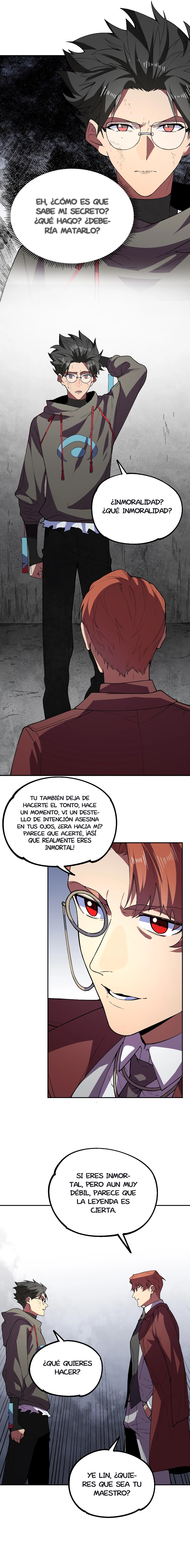 Inmortal Como un Hechicero Prohibido Capitulo 11.2 página 7