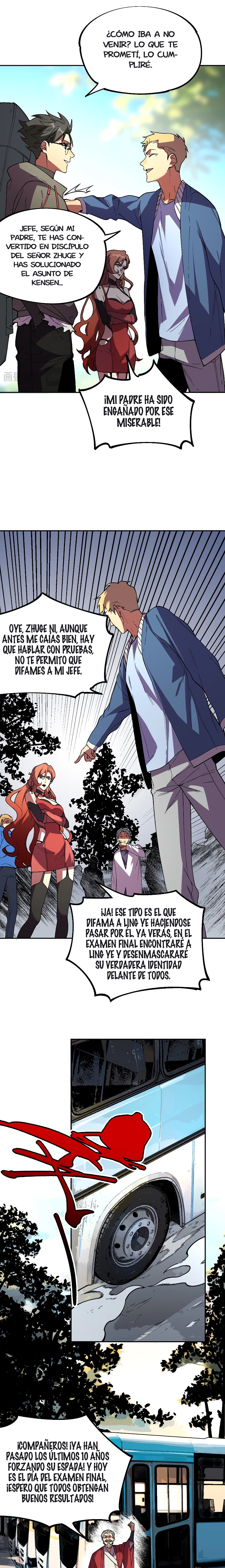 Inmortal Como un Hechicero Prohibido Capitulo 12.2 página 3