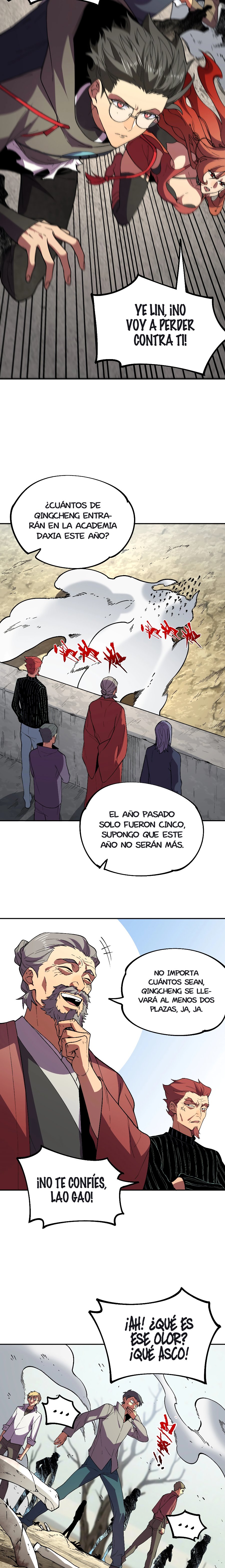 Inmortal Como un Hechicero Prohibido Capitulo 12.2 página 7