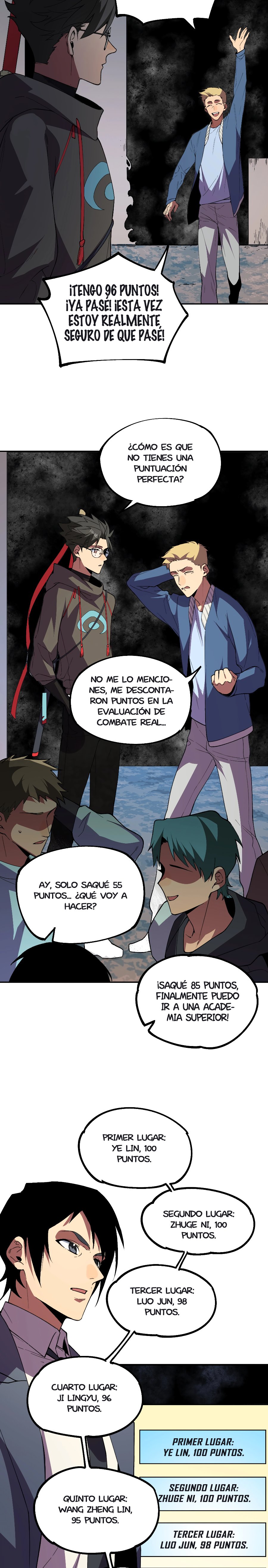 Inmortal Como un Hechicero Prohibido Capitulo 15.2 página 11