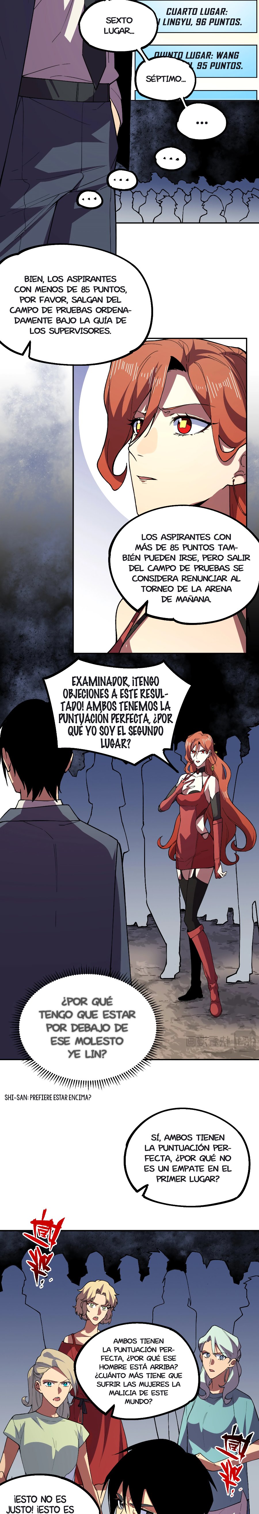 Inmortal Como un Hechicero Prohibido Capitulo 15.2 página 12
