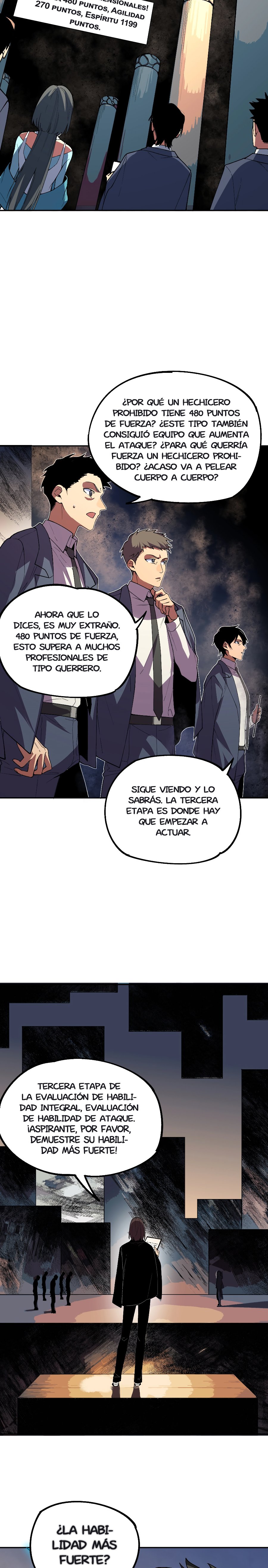 Inmortal Como un Hechicero Prohibido Capitulo 15.2 página 4