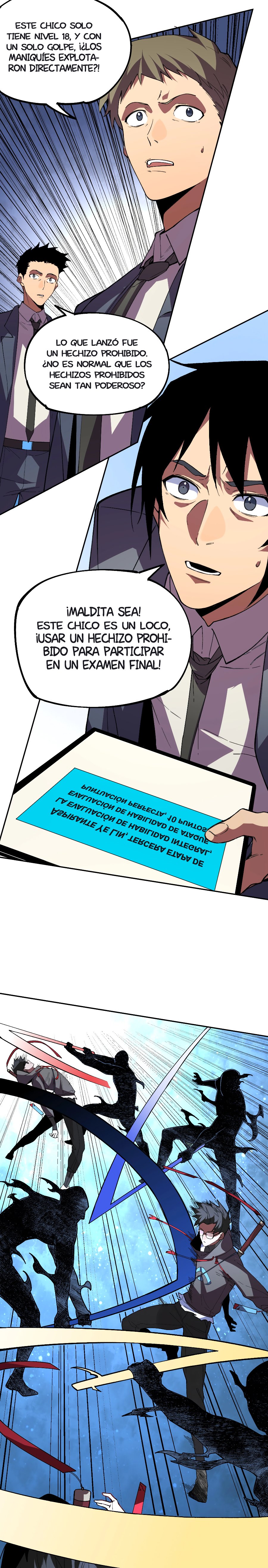 Inmortal Como un Hechicero Prohibido Capitulo 15.2 página 7
