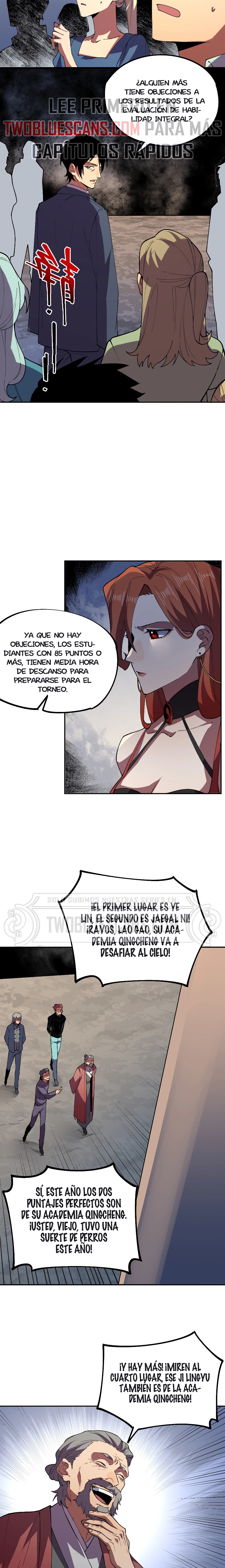 Inmortal Como un Hechicero Prohibido Capitulo 16.1 página 3