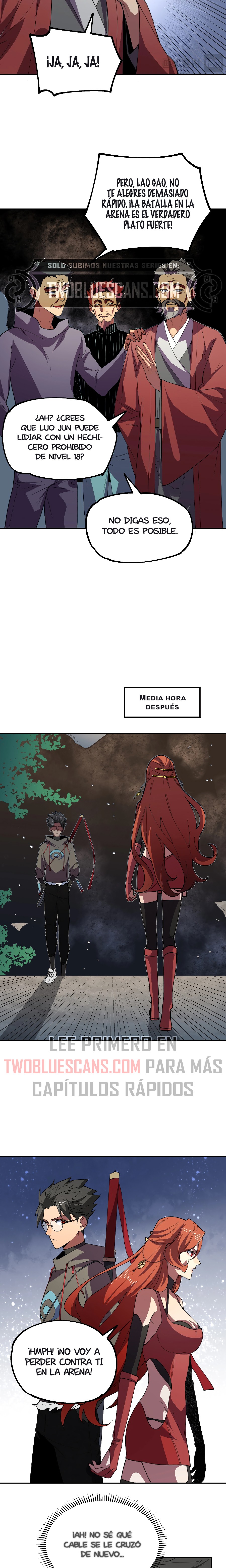 Inmortal Como un Hechicero Prohibido Capitulo 16.1 página 4