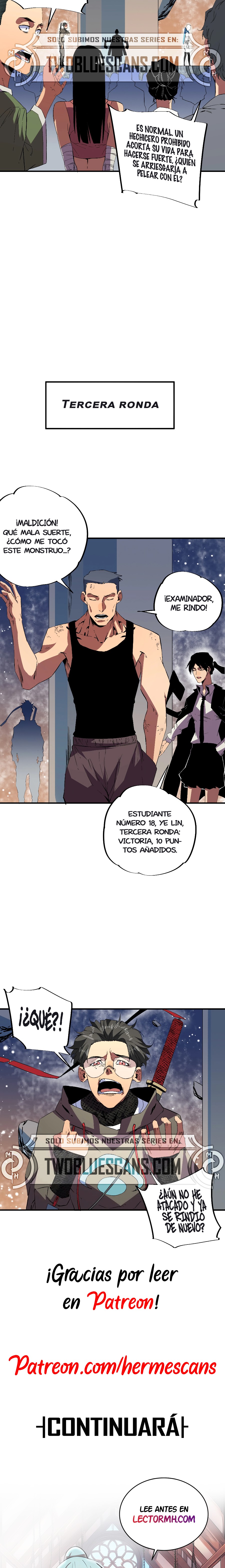Inmortal Como un Hechicero Prohibido Capitulo 16.2 página 9