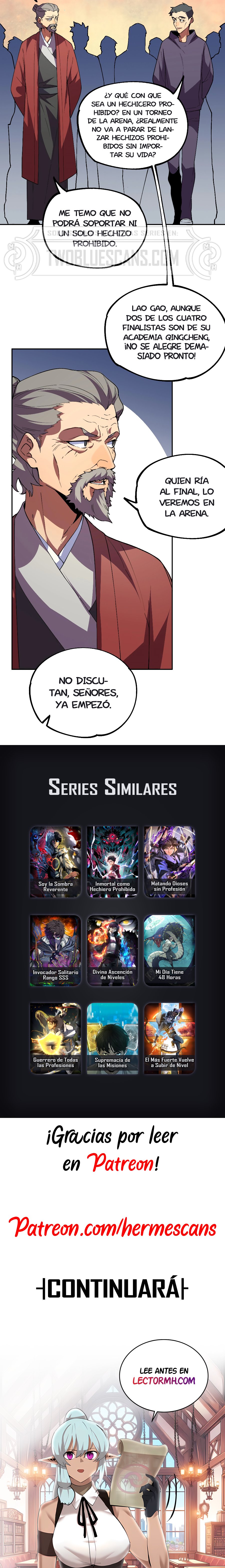 Inmortal Como un Hechicero Prohibido Capitulo 17.2 página 11