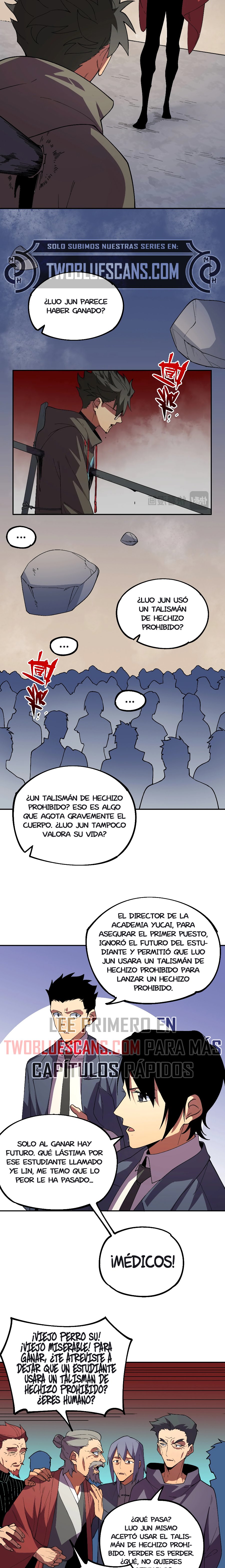 Inmortal Como un Hechicero Prohibido Capitulo 18.2 página 5