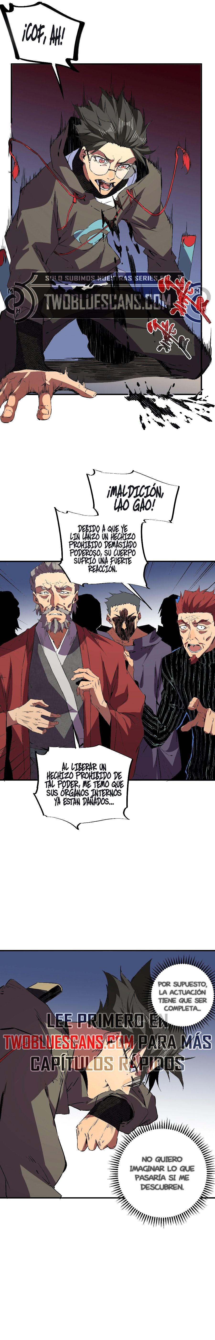 Inmortal Como un Hechicero Prohibido Capitulo 19.1 página 4