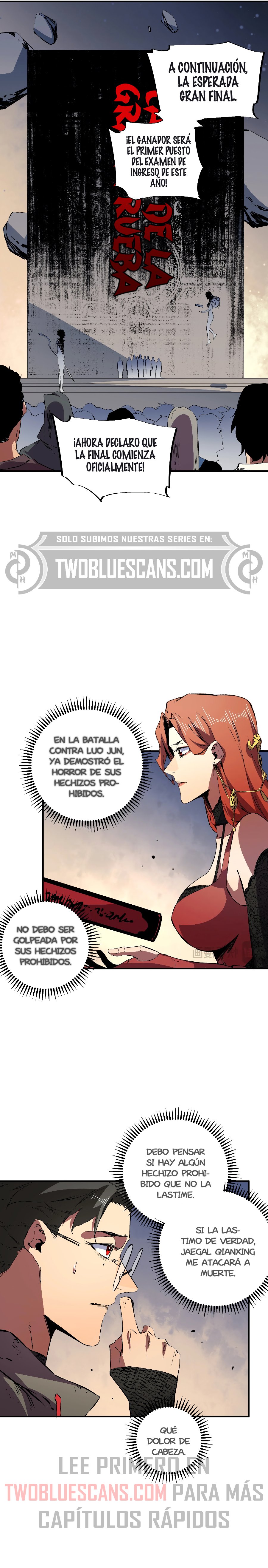 Inmortal Como un Hechicero Prohibido Capitulo 19.1 página 7