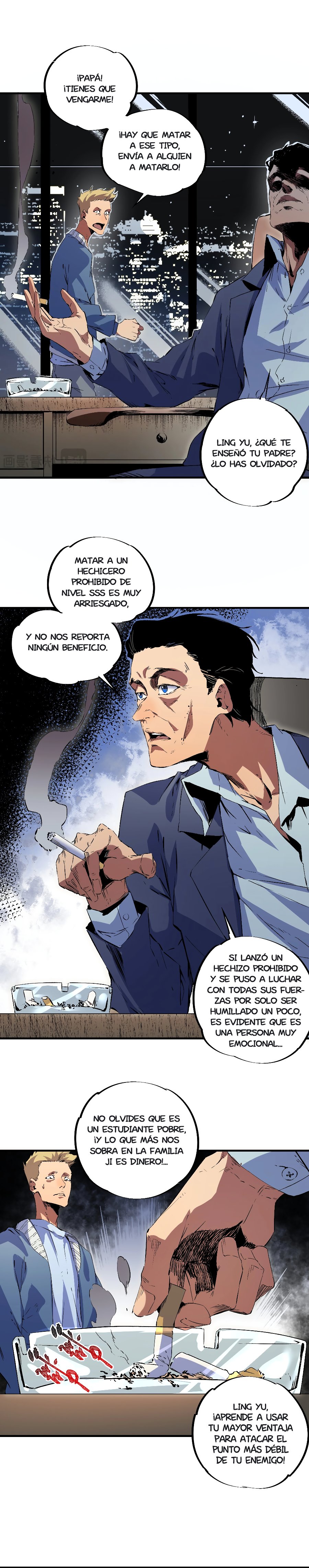 Inmortal Como un Hechicero Prohibido Capitulo 2.2 página 3