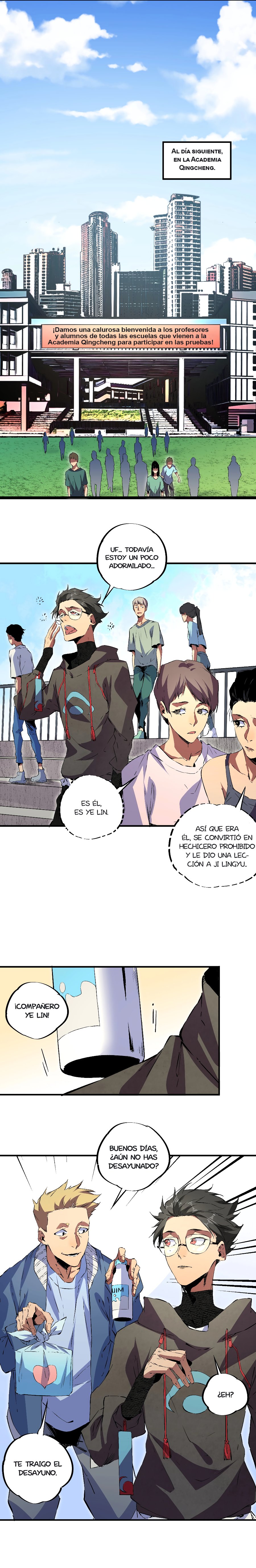 Inmortal Como un Hechicero Prohibido Capitulo 2.2 página 4