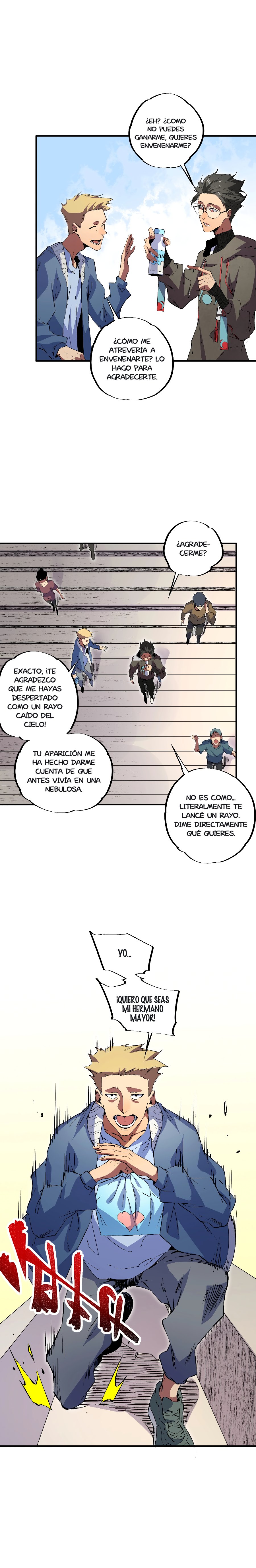 Inmortal Como un Hechicero Prohibido Capitulo 2.2 página 5