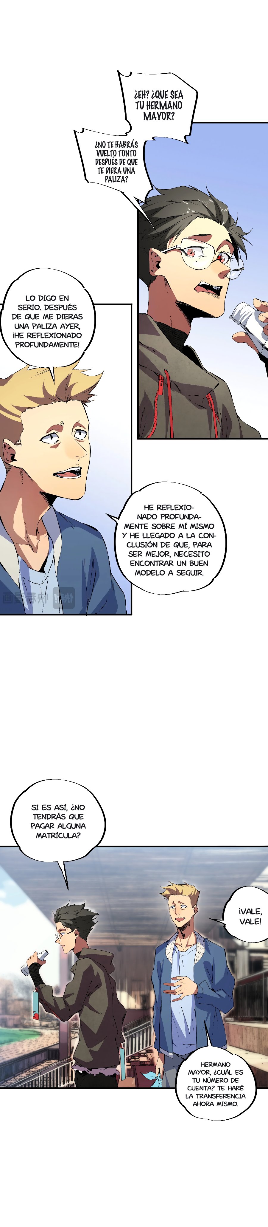Inmortal Como un Hechicero Prohibido Capitulo 2.2 página 6