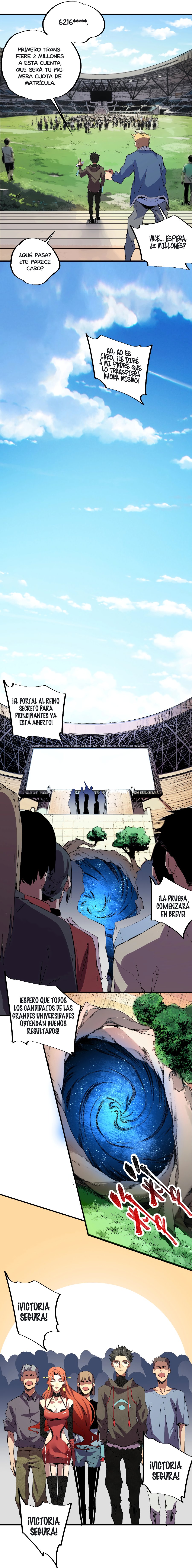Inmortal Como un Hechicero Prohibido Capitulo 2.2 página 7