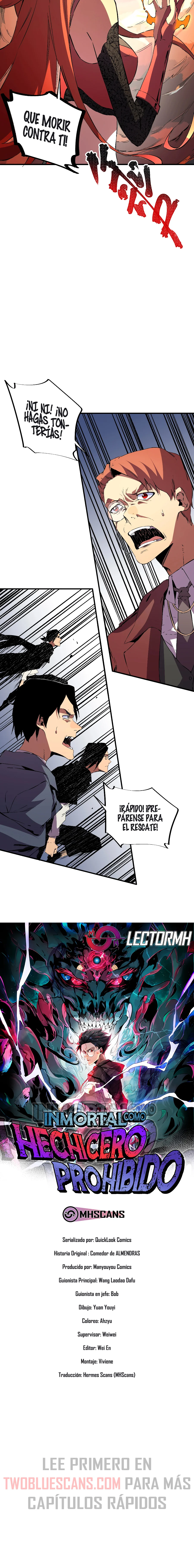 Inmortal Como un Hechicero Prohibido Capitulo 20 página 2