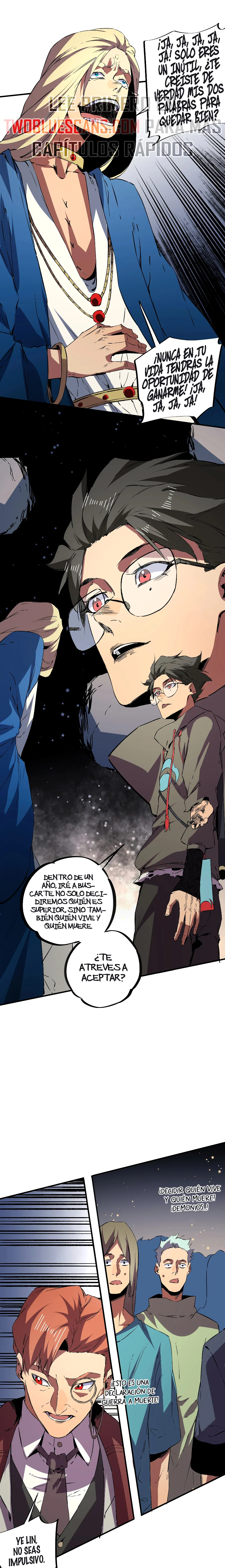 Inmortal Como un Hechicero Prohibido Capitulo 21 página 4