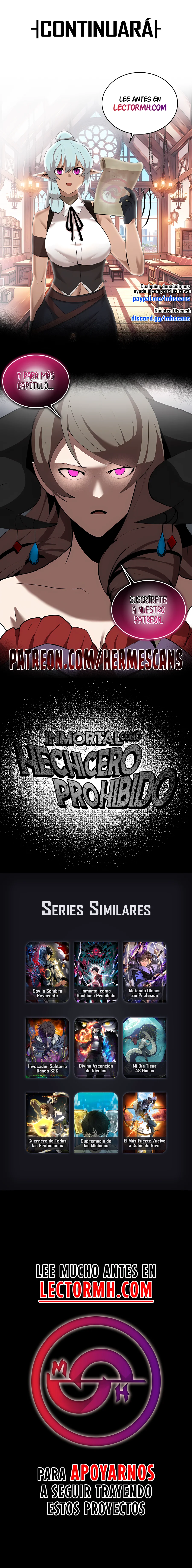Inmortal Como un Hechicero Prohibido Capitulo 26 página 11
