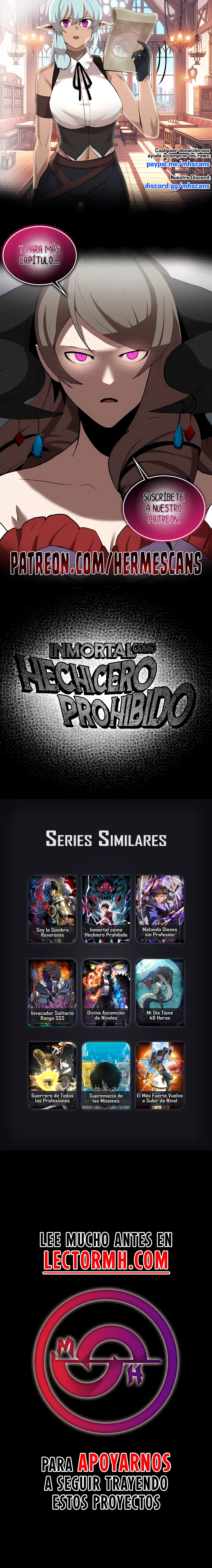 Inmortal Como un Hechicero Prohibido Capitulo 27 página 16