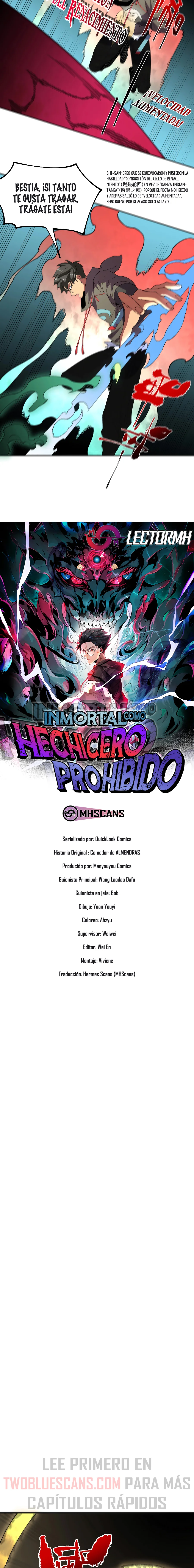 Inmortal Como un Hechicero Prohibido Capitulo 27 página 2