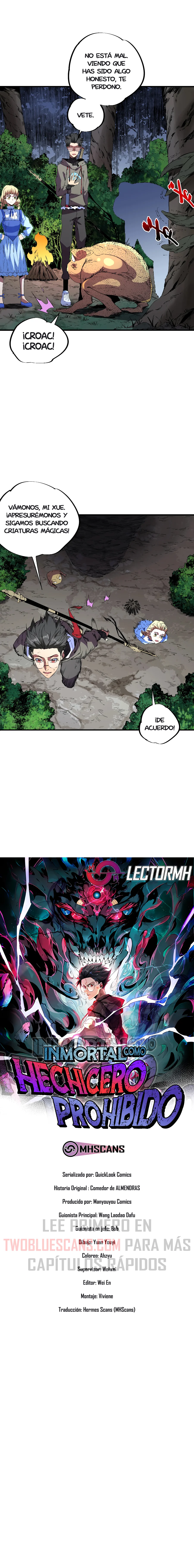 Inmortal Como un Hechicero Prohibido Capitulo 28 página 2