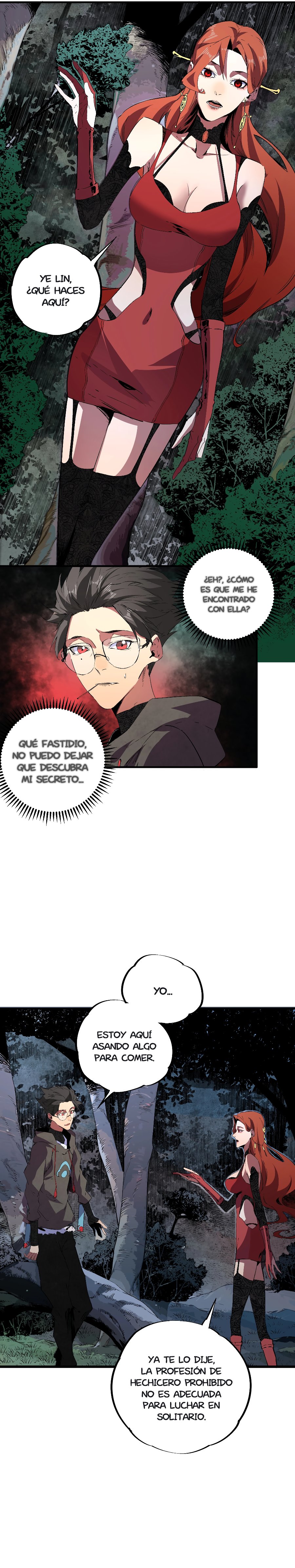 Inmortal Como un Hechicero Prohibido Capitulo 3.1 página 12