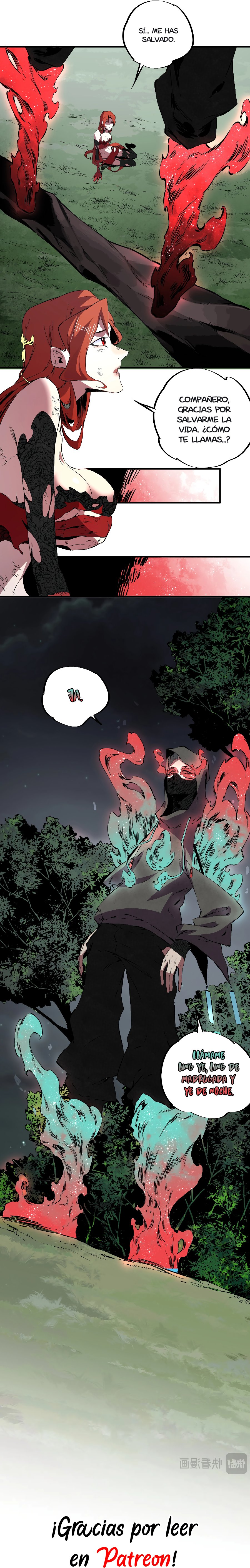 Inmortal Como un Hechicero Prohibido Capitulo 3.2 página 13