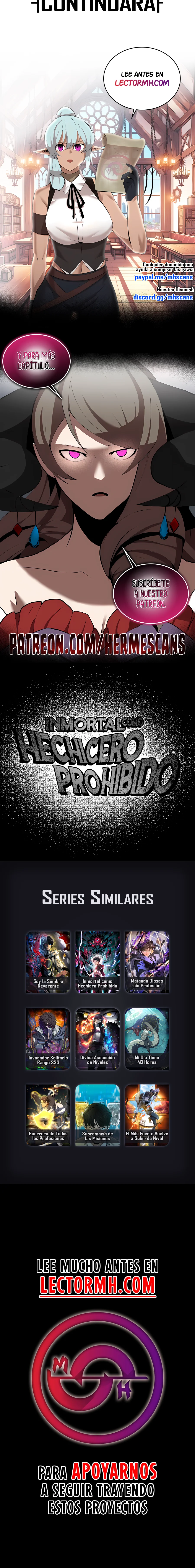 Inmortal Como un Hechicero Prohibido Capitulo 31 página 15