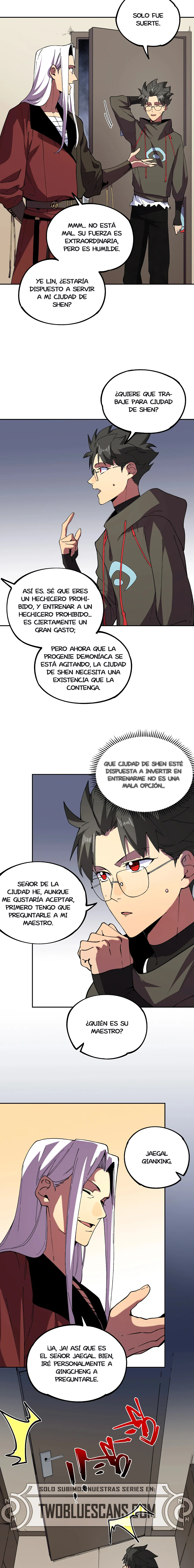 Inmortal Como un Hechicero Prohibido Capitulo 31 página 8