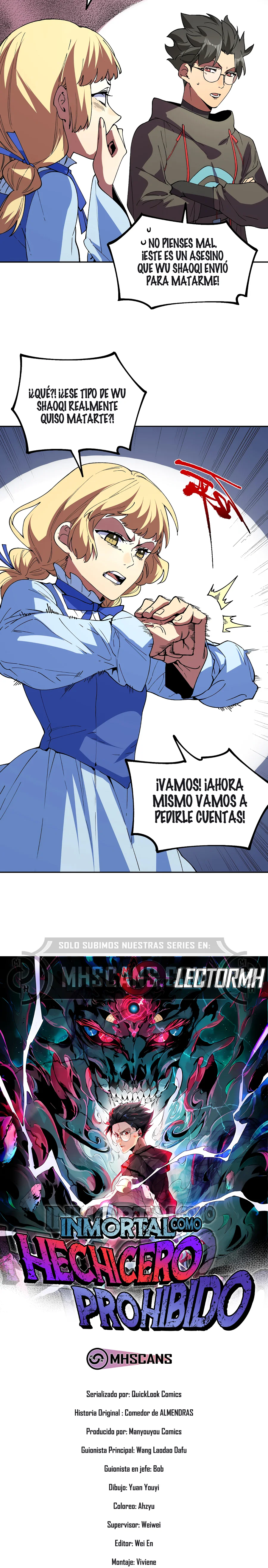 Inmortal Como un Hechicero Prohibido Capitulo 32 página 2