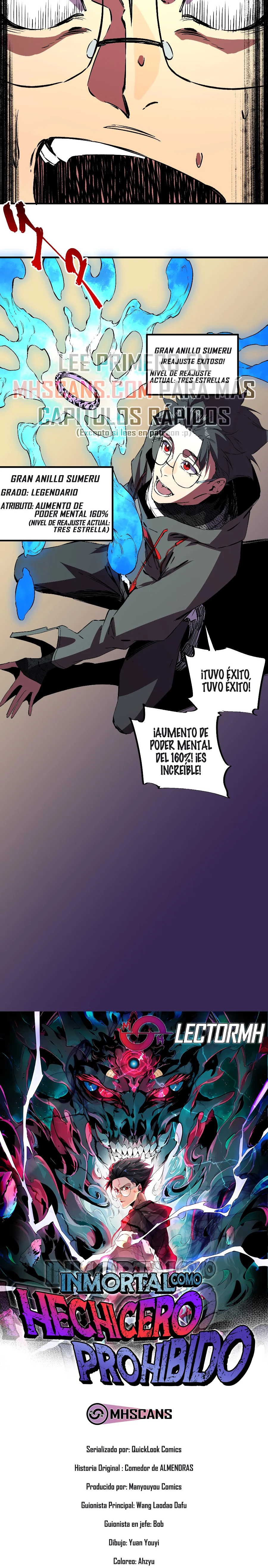 Inmortal Como un Hechicero Prohibido Capitulo 34 página 11