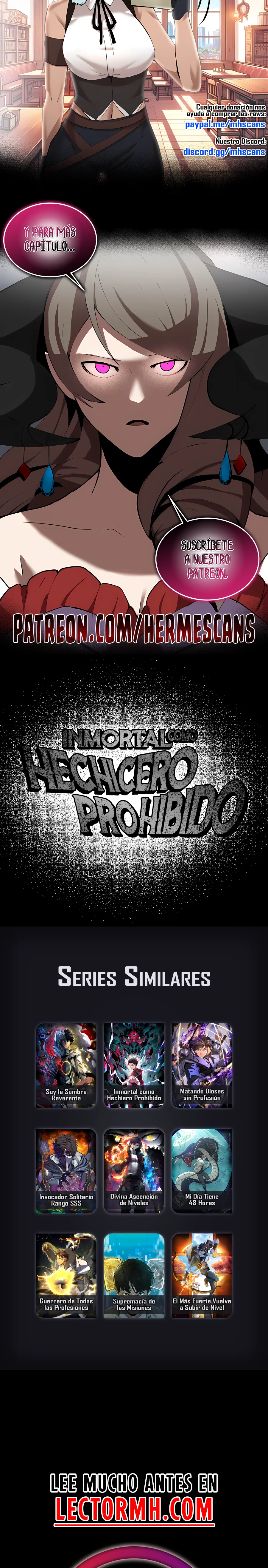 Inmortal Como un Hechicero Prohibido Capitulo 39 página 21